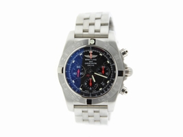 Breitling Chronomat 44 AB011110/BA50 Black Dial Stainless Steel Breitling