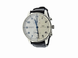 IWC Portuguese 3714 Chronograph Stainless Steel Automatic 41mm Mens IWC