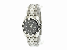 Tudor Hydronaut 24030 Stainless Steel Black Dial 30mm Womens Tudor