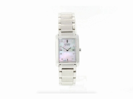 Citizen Eco-Drive EX1070-50D Stainless Steel with Mother of Pearl Dial 20mm Womens Citizen