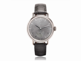 Bell & Ross WW1 BRWW1-ME-AG-RU/SCR Argentium / Leather 41mm Mens Bell & Ross