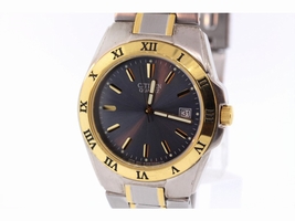 Citizen 2510-S599353 Stainless Steel with Gold Accents Black Dial 36.5mm Mens Citizen