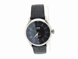 Oris Chet Baker 7591 Stainless Steel & Leather Automatic 40mm Mens Oris