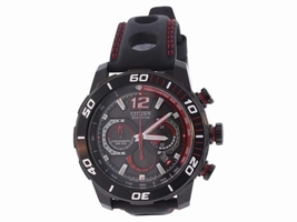 Citizen Eco-Drive CA4085-08E Stainless Steel and Leather 44mm Mens Citizen