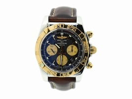 Breitling Chronomat CB0110 18K Rose Gold and Stainless Steel 44mm Mens Breitling