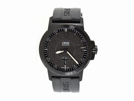 Oris 7641 Black Stainless Steel 42mm Mens Oris