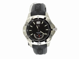 Tag Heuer Aquaracer WAF1010 Stainless Steel & Rubber Quartz 42mm Mens Tag Heuer