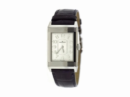 Jaeger LeCoultre Reverso Classique 268.8.47 Stainless Steel & Leather Quartz 24mm Unisex Jaeger-LeCoultre