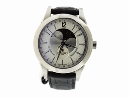 Perrelet Moonphase A1039/6 Stainless Steel with Silver Dial 42mm Mens Perrelet