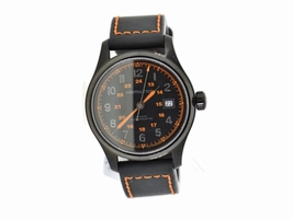 Hamilton Khaki Field H70585737 Black Stainless Steel & Rubber Automatic 40mm Mens Hamilton