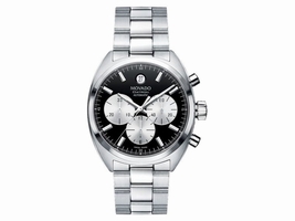 Movado 0606364 800 Series Datron Chronograph Automatic Stainless Steel Mens Movado