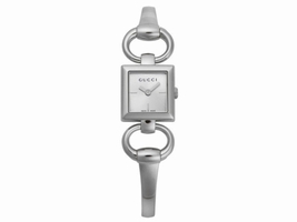 Gucci YA120502 Tornabuoni Silver Dial Stainless Steel Womens Gucci