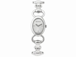 Gucci YA118502 Tornabouni Silver Dial Stainless Steel Womens Gucci
