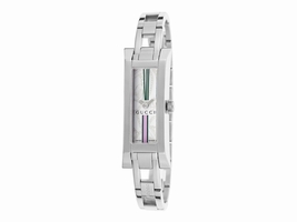 Gucci YA110501 G-Link Stainless Steel Womens Gucci