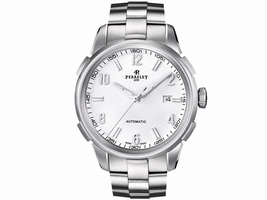 Perrelet Class-T A1068/A Stainless Steel Automatic White Dial 42mm Mens Perrelet