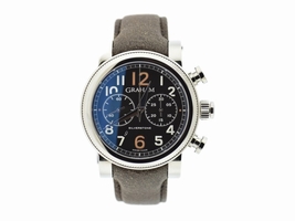Graham 2BLFS.B36A Stainless Steel & Leather Automatic 47mm Mens Graham