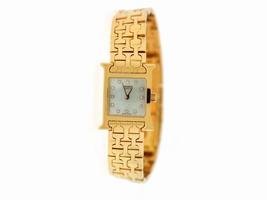 Hermes H Mini HH1.170 18K Rose Gold wDiamond Quartz 17.5mm Womens Hermes