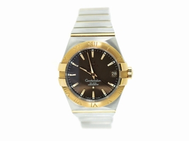 Omega Constellation 123.20.38.21.13.001 18K Rose Gold/Stainless Steel 38mm Mens Omega
