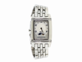 Jaeger LeCoultre Reverso 296.8.74 Stainless Steel with Diamond Manual 25mm Womens Jaeger-LeCoultre