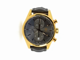 Tag Heuer Carrera CAR2141 18K Rose Gold & Leather Automatic 41mm Mens Tag Heuer