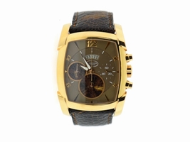 Parmigiani Fleurier PFC128 18K Rose Gold & Leather Automatic 39mm Mens Parmigiani Fleurier