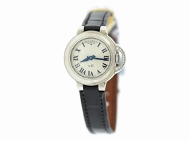 Bedat & Co No. 8 827.020.600 Stainless Steel & Leather with Diamond Quartz 26mm Womens Bedat & Co