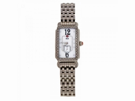 Michele Deco MW06E01 Diamond Stainless Steel 27mm Womens Wrist