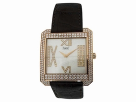 Piaget Protocole XXL Diamond 18K Rose Gold Mother Of Pearl Piaget