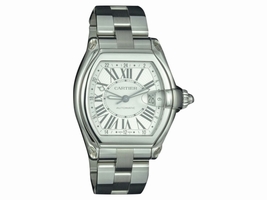 Cartier Roadster 2722 Stainless Steel Silver Dial 48mm Men's Cartier