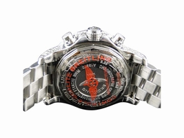 Breitling Super Avenger 1 Row Big Diamond 32 Ct Brand New 53 mm Mens Breitling