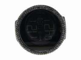 Gucci Black Diamond Black I Digital 12 Ct Diamond Mens Gucci