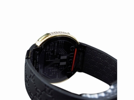 Gucci I YA114207 Digital Gold Case Full 6.5 Ct Diamond Mens Gucci
