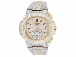Patek Philippe Nautilus 5980/1AR-001 18K Rose Gold and Stainless Steel 40.5mm Mens Patek Philippe