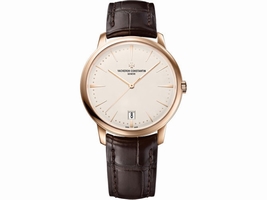 Vacheron Constantin Patrimony 4100U/000R-B180 18K Rose Gold & Leather Automatic 36mm Womens Vacheron Constantin