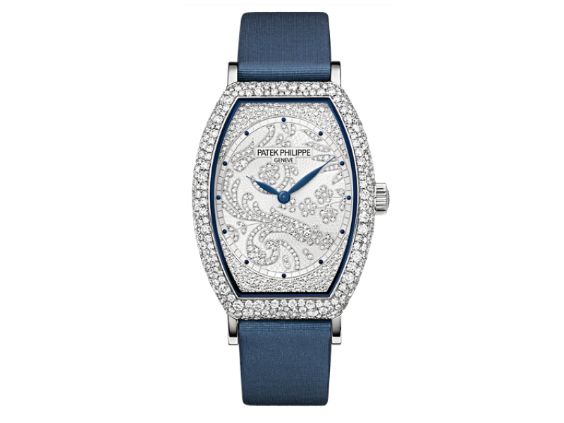 Patek Philippe Gondolo 7099G-001 18K White Gold & Satin Diamond 30mm Patek Philippe