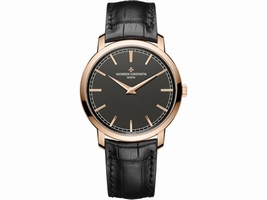 Vacheron Constantin Traditionnelle 43075/000R-B404 18K Rose Gold with Black Dial Automatic 41mm Mens Vacheron Constantin