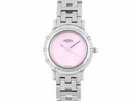 Hermes Clipper CL 4.230 Stainless Steel Quartz 24mm Womens Hermes