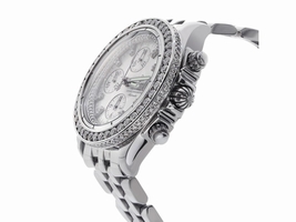 Breitling Windrider A13356 Stainless Steel & 6.50ct Diamond 44mm Breitling