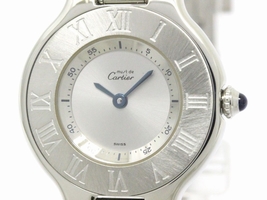 Cartier W10109T2 Must 21 Steel Quartz 28mm Womens Cartier