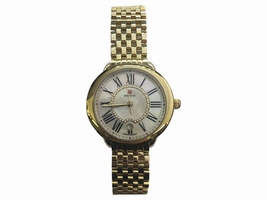 Michele Serein MW21b01b0963 18K Yellow Gold Quartz 34mm Womens Michele