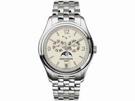Patek Philippe 18K White Gold 39mm Mens Patek Phillipe