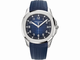Patek Philippe Aquanaut 5168G.001 18K White Gold / Composite with Blue Dial Automatic 42.2mm Mens Patek Phillipe