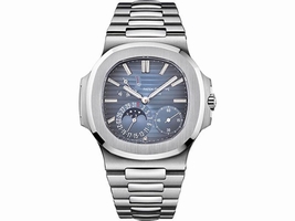 Patek Philippe 5712/1A-001 Stainless Steel with Blue Dial 40mm Mens Patek Phillipe