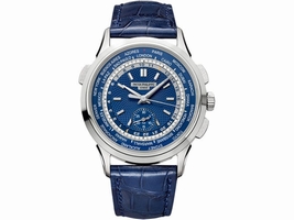 Patek Philippe 18K White Gold / Leather Automatic 39.5mm Mens Patek Phillipe