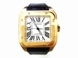 Cartier Santos 100 Yellow Gold W20112Y1 38mm Cartier