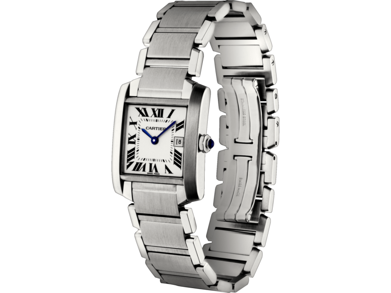 Cartier Tank Francaise W51011Q3 Stainless Steel 30.4mm