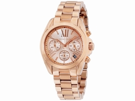 Michael Kors MK5799 Rose Dial Rose Gold Tone Stainless Steel 36mm Womens Michael Kors