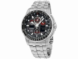 Citizen Skyhawk AT JY805051E Stainless Steel Quartz 47mm Mens Citizen