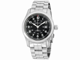Hamilton Khaki Field H70515137 Stainless Steel Black Dial Automatic 42mm Mens Hamilton