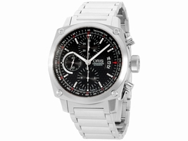 Oris BC4 67476164154MB Stainless Steel Chronograph Automatic 42.7mm Mens Oris